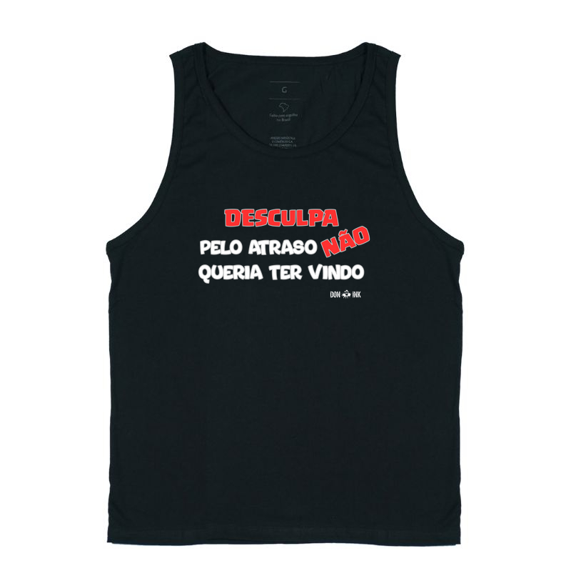 Desculpa pelo atraso