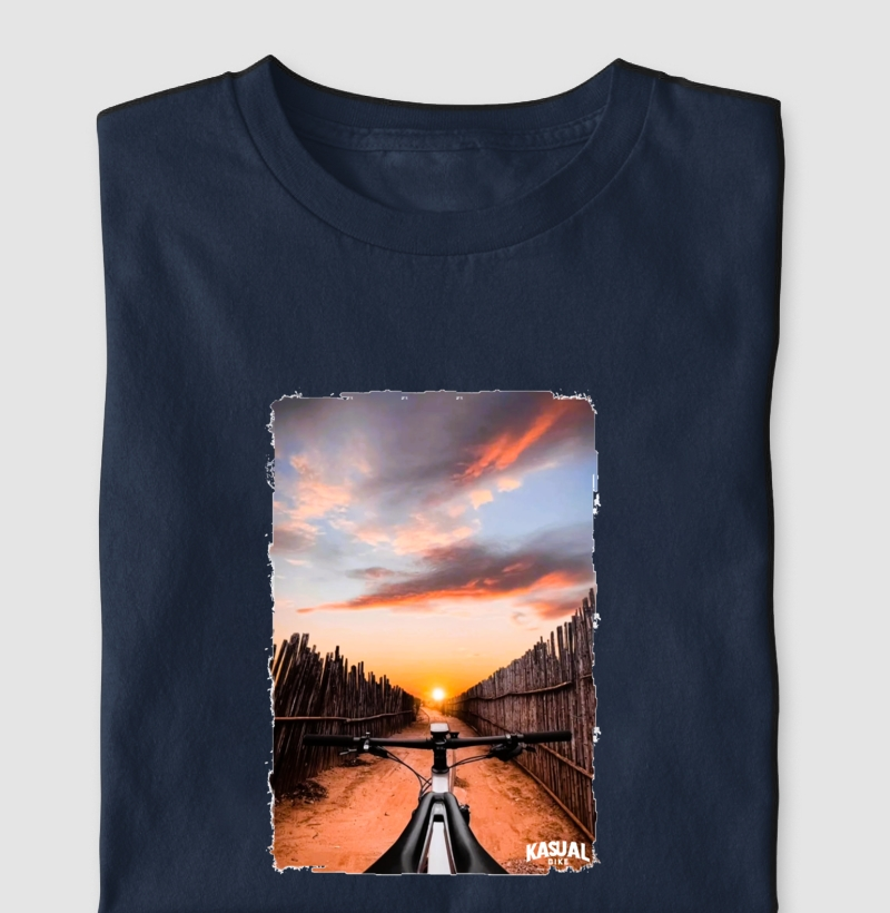 Bike e o Por-do-Sol