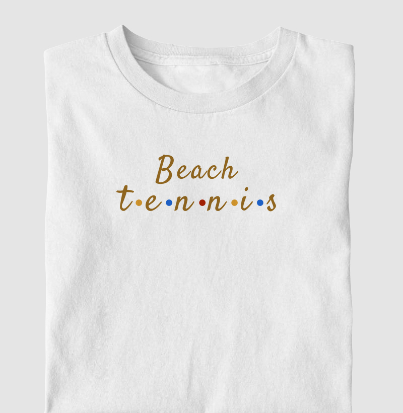 Beach tennis friends