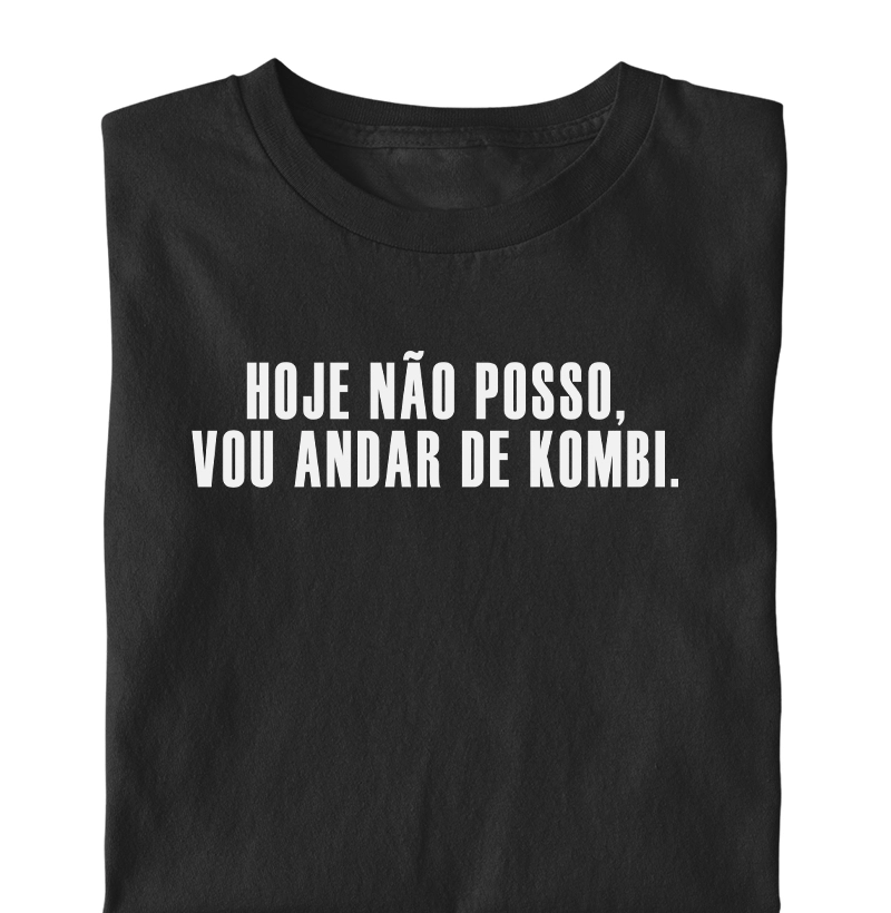 Vou andar de Kombi