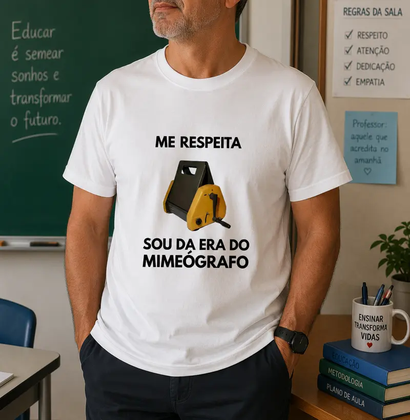 Me Respeita Sou da Era do Mimeógrafo - Nova