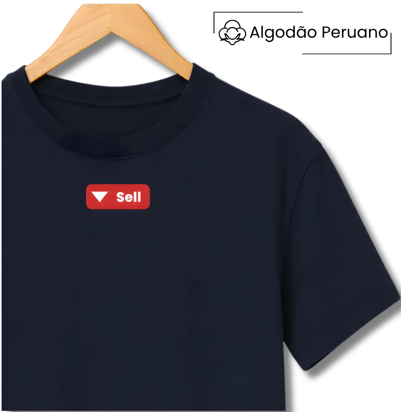 Camiseta Algodão Peruano Trader Sell