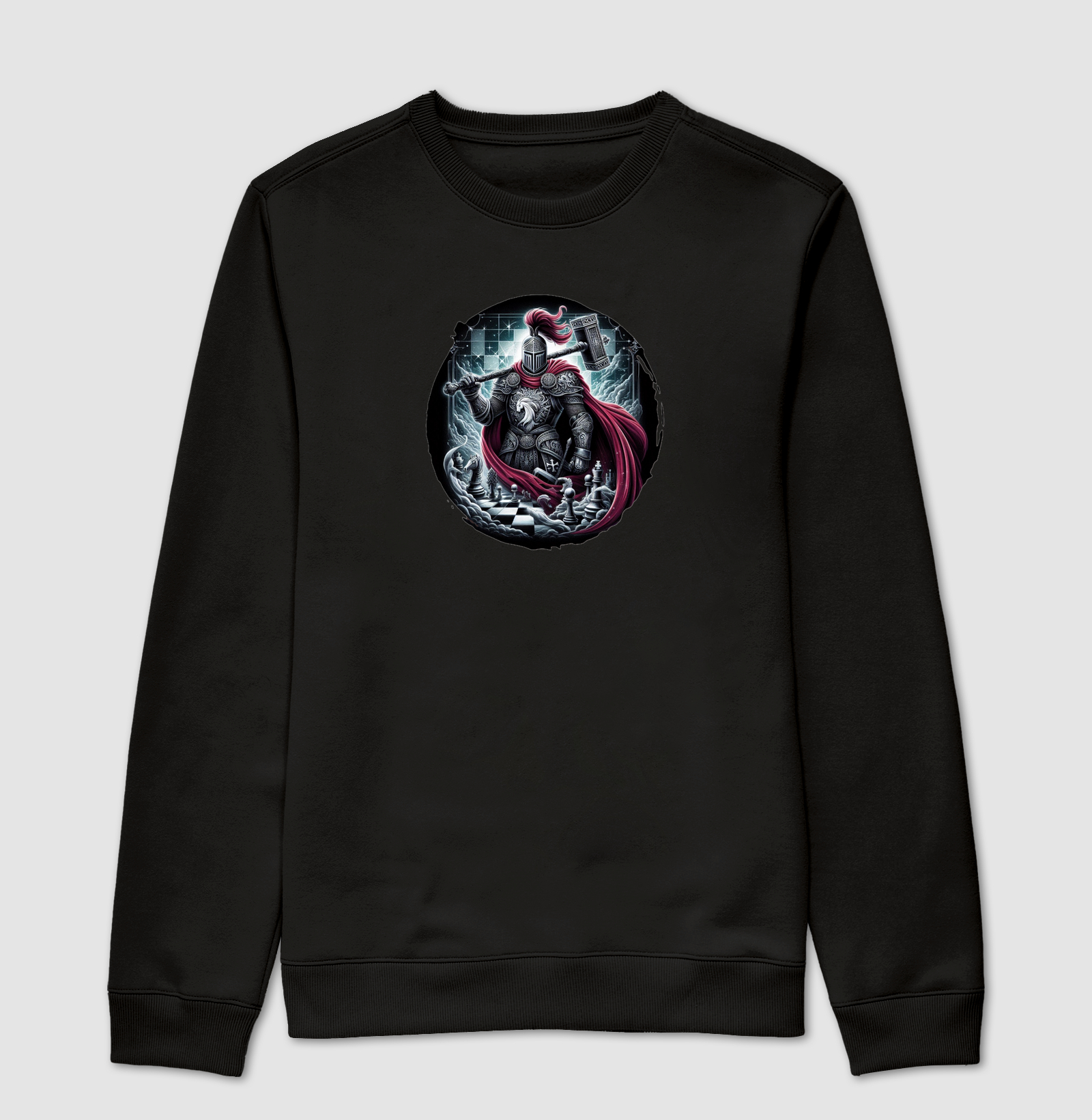 Cavaleiro com martelo