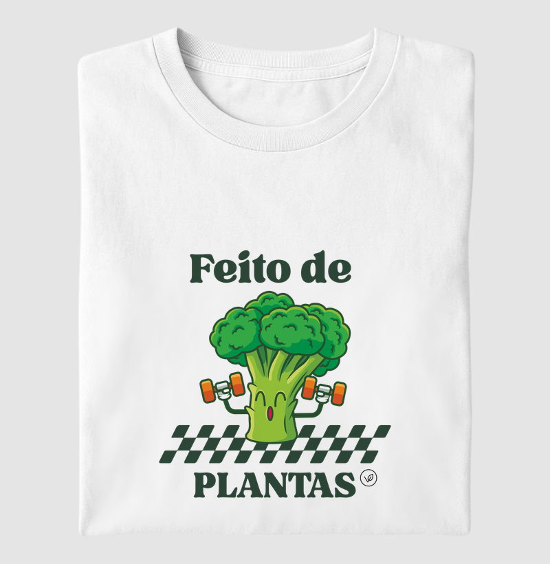Feito de plantas 