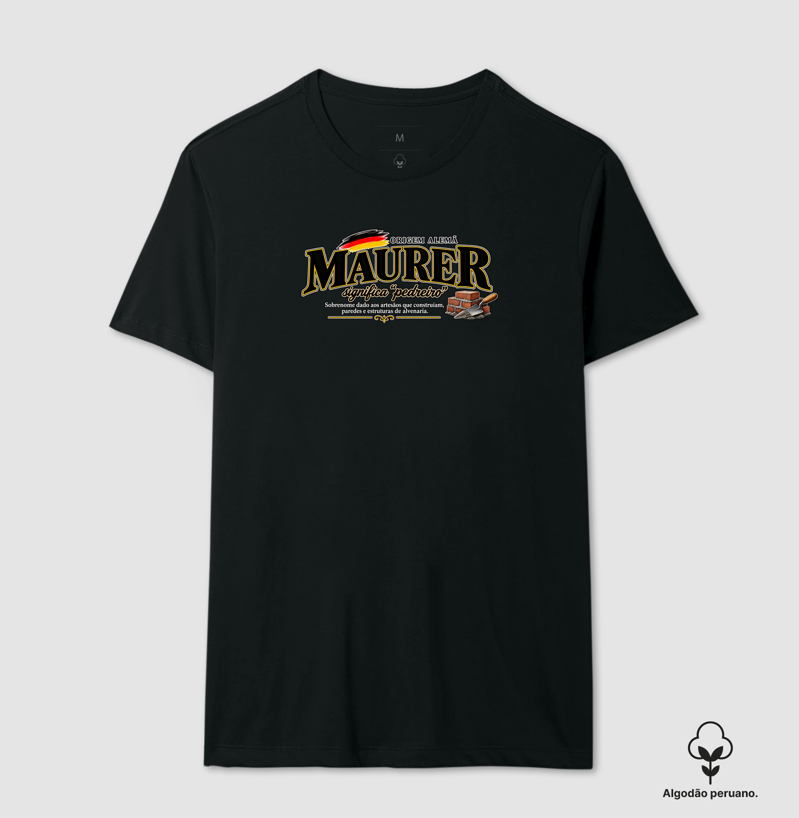Maurer  - Camiseta Algodão Peruano