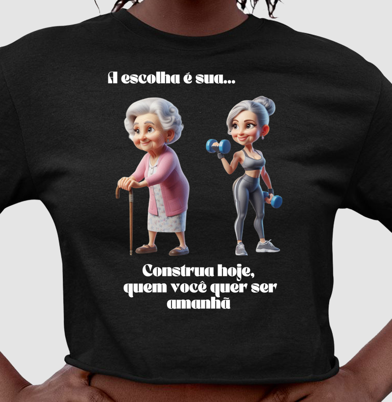 A escolha é sua.. construa hoje quem você que ser amanhã