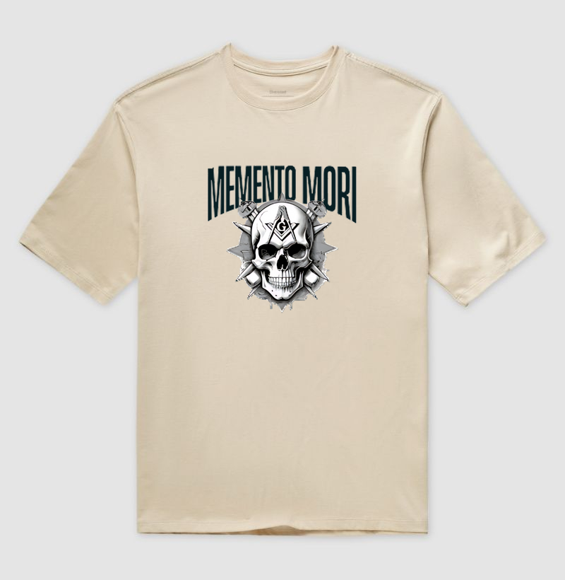 Camiseta Oversized Memento Mori - Mr. GADU
