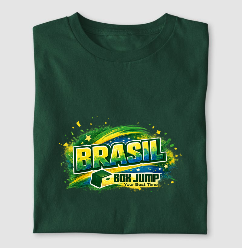 Camiseta Box Jump torcida Brasil