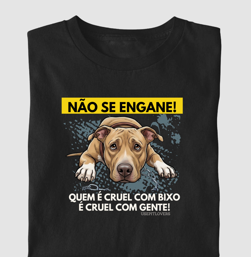 NÃO SE ENGANE! QUEM É CRUEL COM BICHO É CRUEL COM GENTE!