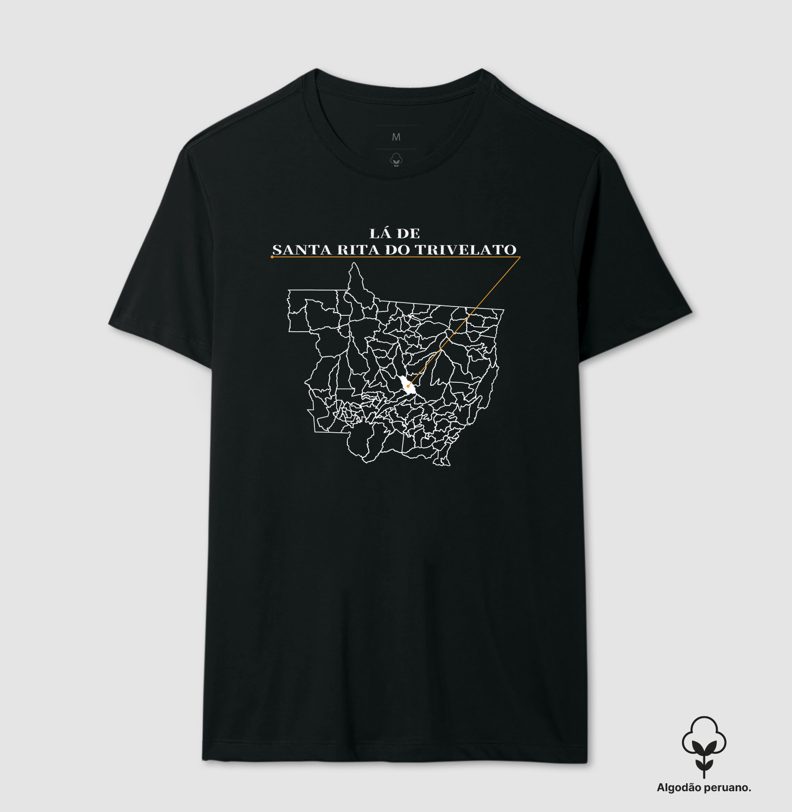 Santa Rita do Trivelato | Origem MT - Camiseta Algodão Peruano