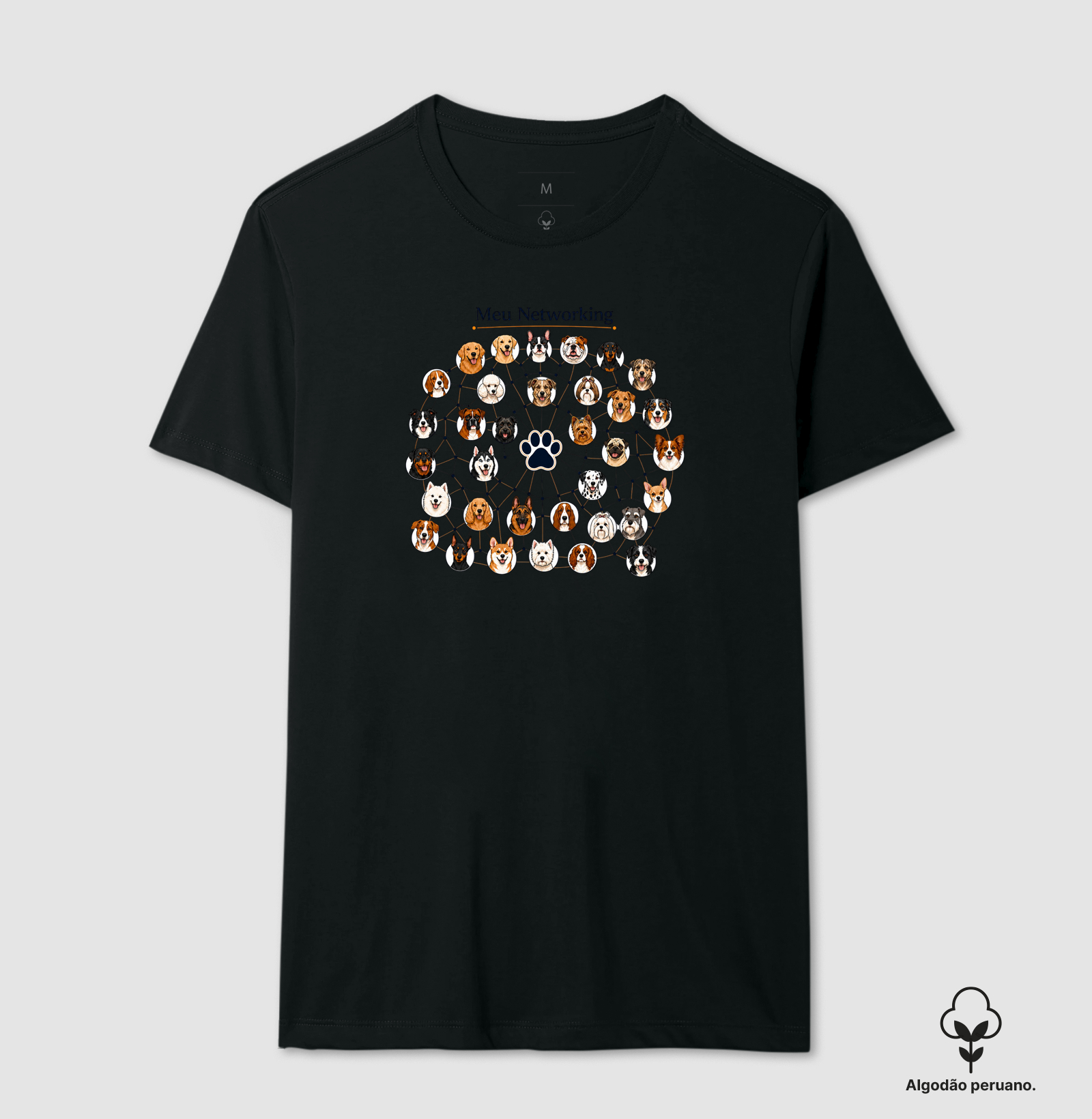 Meu Networking - Camiseta Algodão Peruano