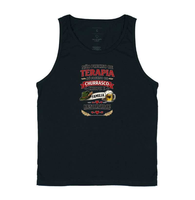 Não Preciso de Terapia - Regata