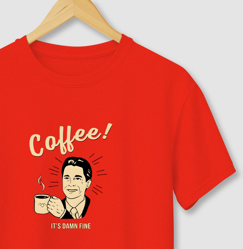 Camiseta Twin Peaks - Damn Fine Coffee
