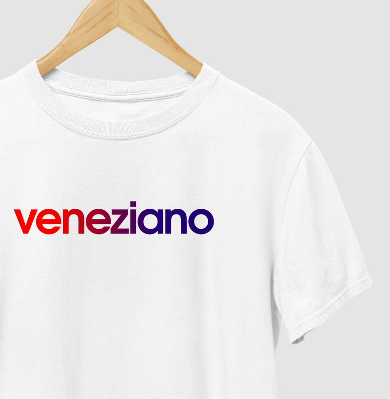 Camiseta Veneziano Cores da Bandeira