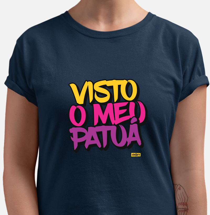 Camiseta Umbanda - Visto o meu Patuá