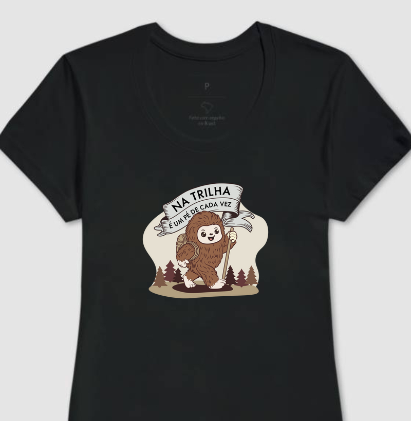 Camiseta Pé Grande - Feminina