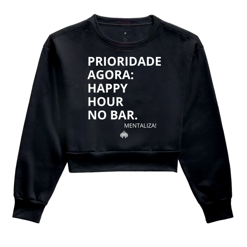 Prioridade agora: happy hour no bar.