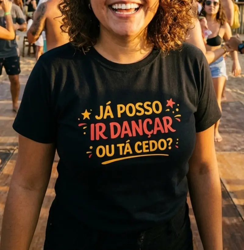 Já posso ir dançar ou tá cedo?