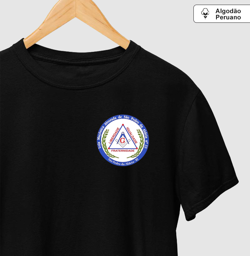 Camiseta Algodão Peruano ARFGBLM Alvorada de SPA Nº 33 - Mr. GADU