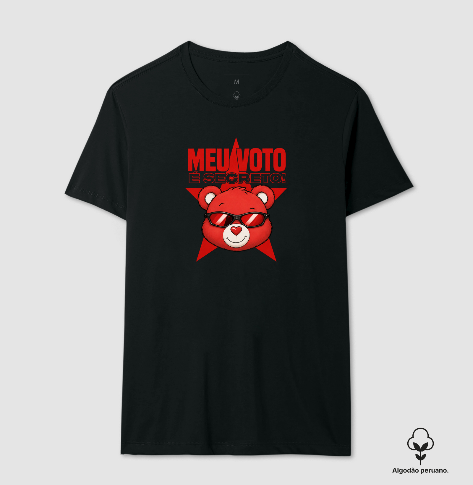 VOTO SECRETO - Camiseta Algodão Peruano