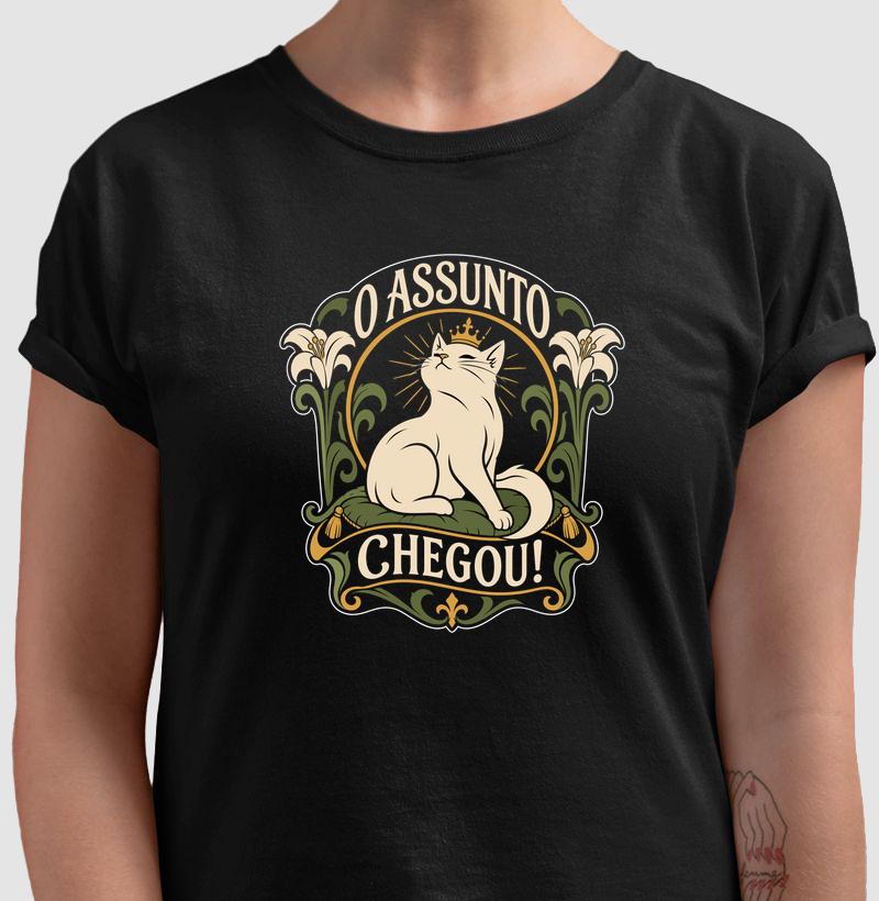 O Assunto Chegou – Gato com Coroa