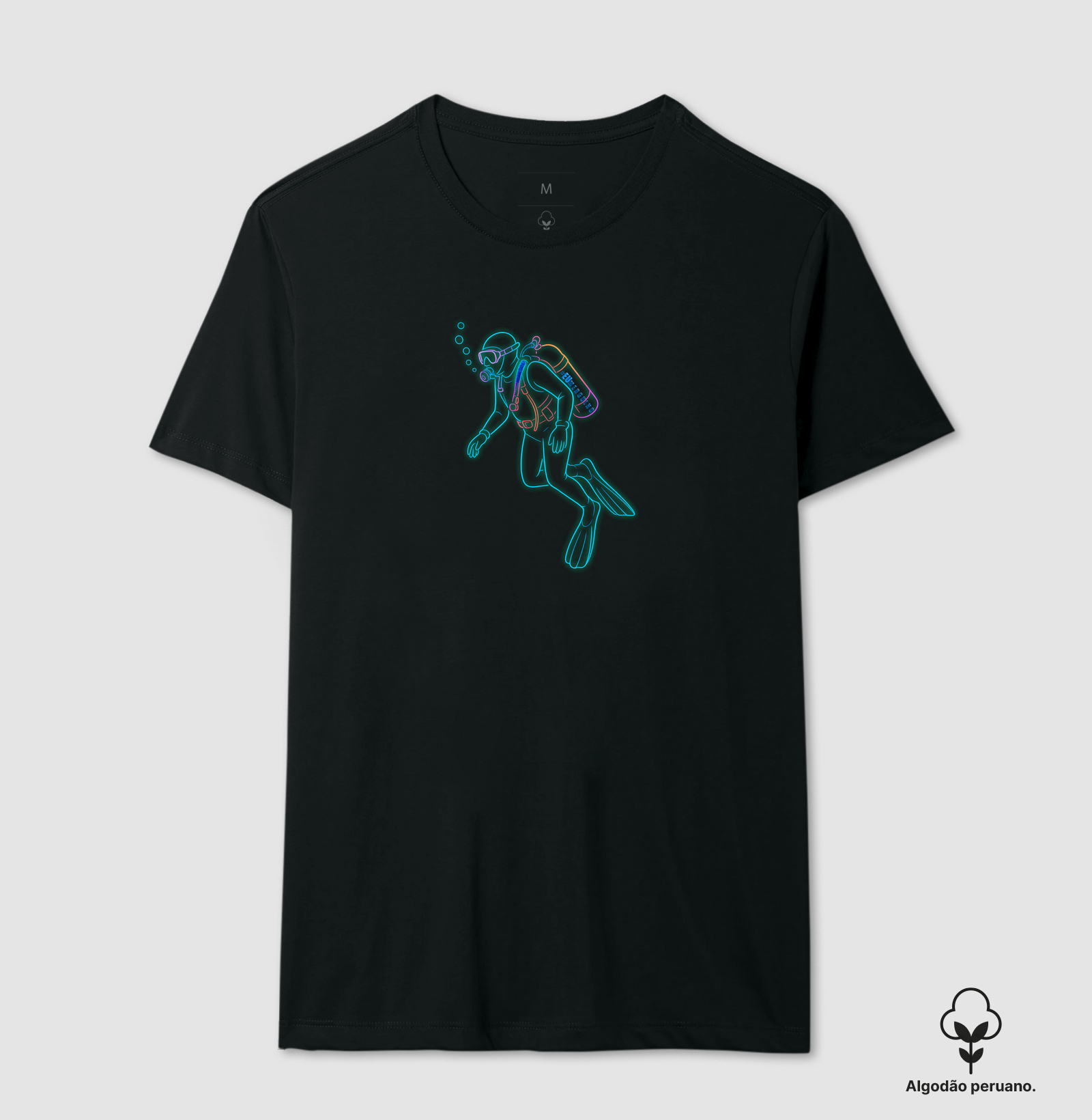 Mergulhador Neon Grande