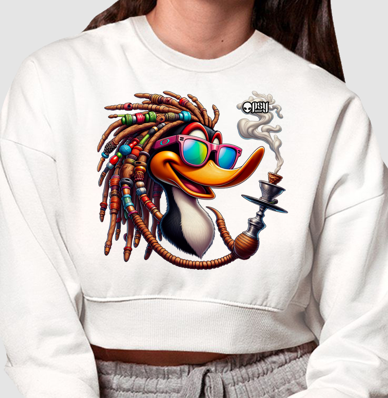 Pato Rastafari e seu Narguilé