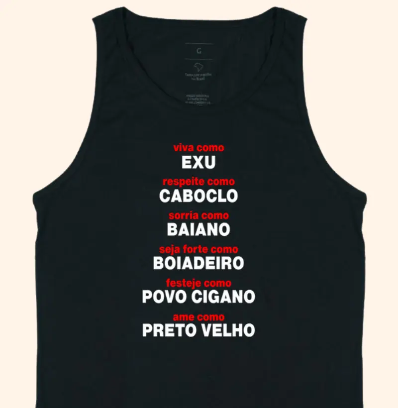 Viva como Exu - Regata