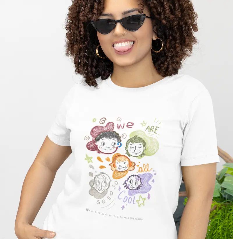 Camiseta Adulto We are so cool by Talita Marquezinho