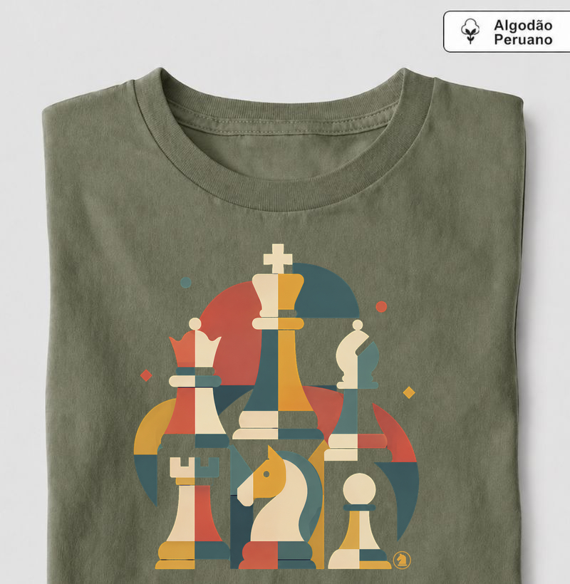 peças em cores