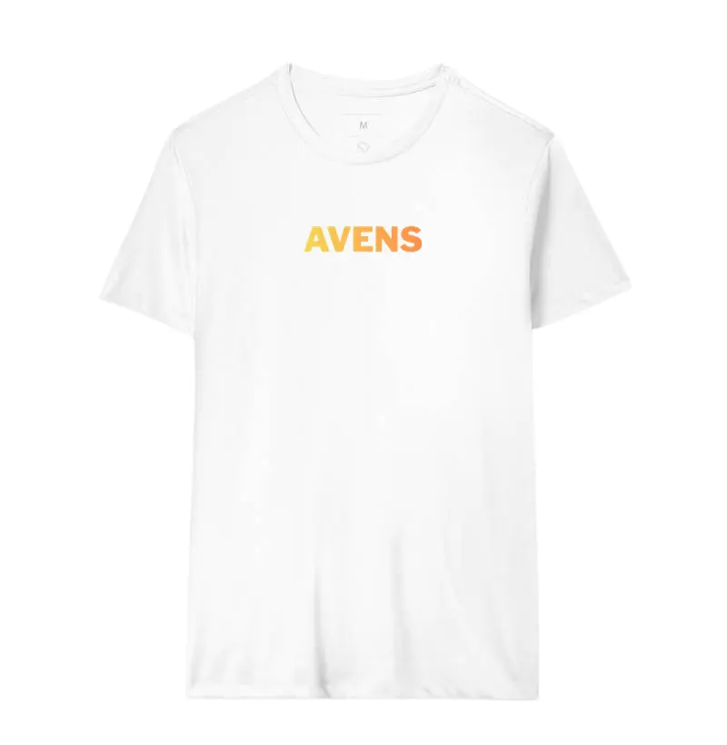 Camiseta Avens no peito 
