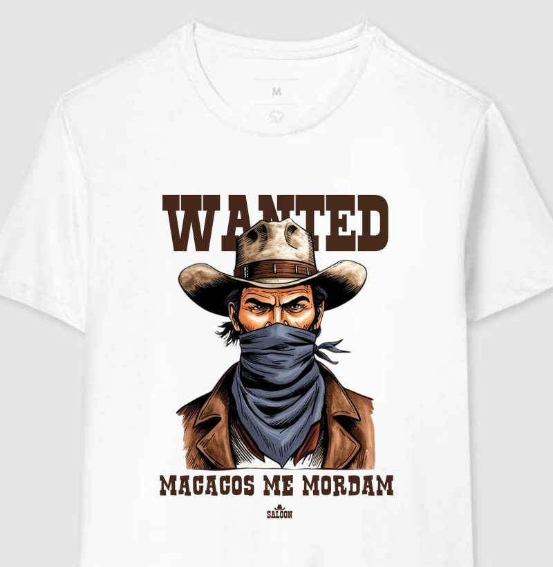 Saloon - Wanted Fundo Claro
