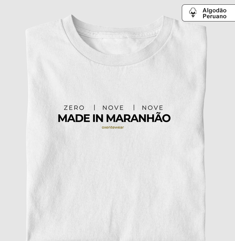Camiseta 099 Made in Maranhão | OxenteWear