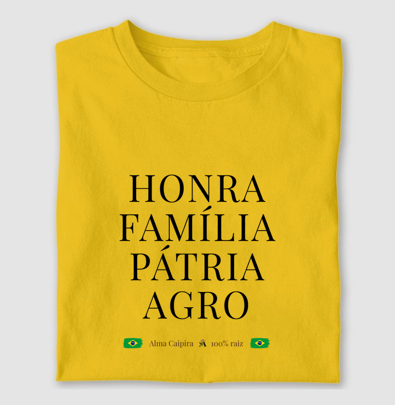 Honra, Família, Pátria, Agro