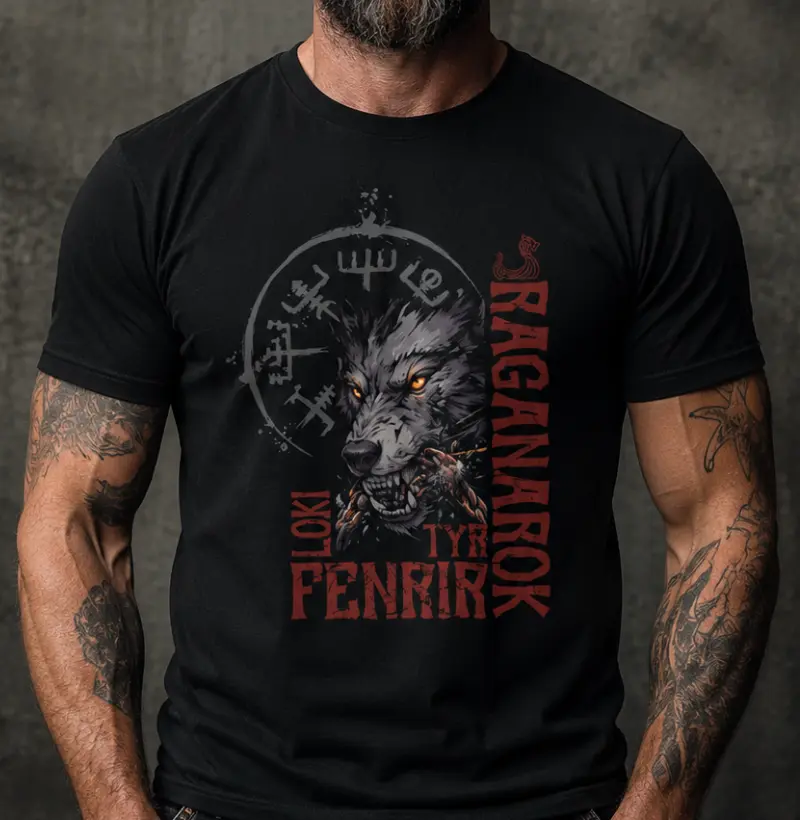 Camiseta Fenrir Ragnarok