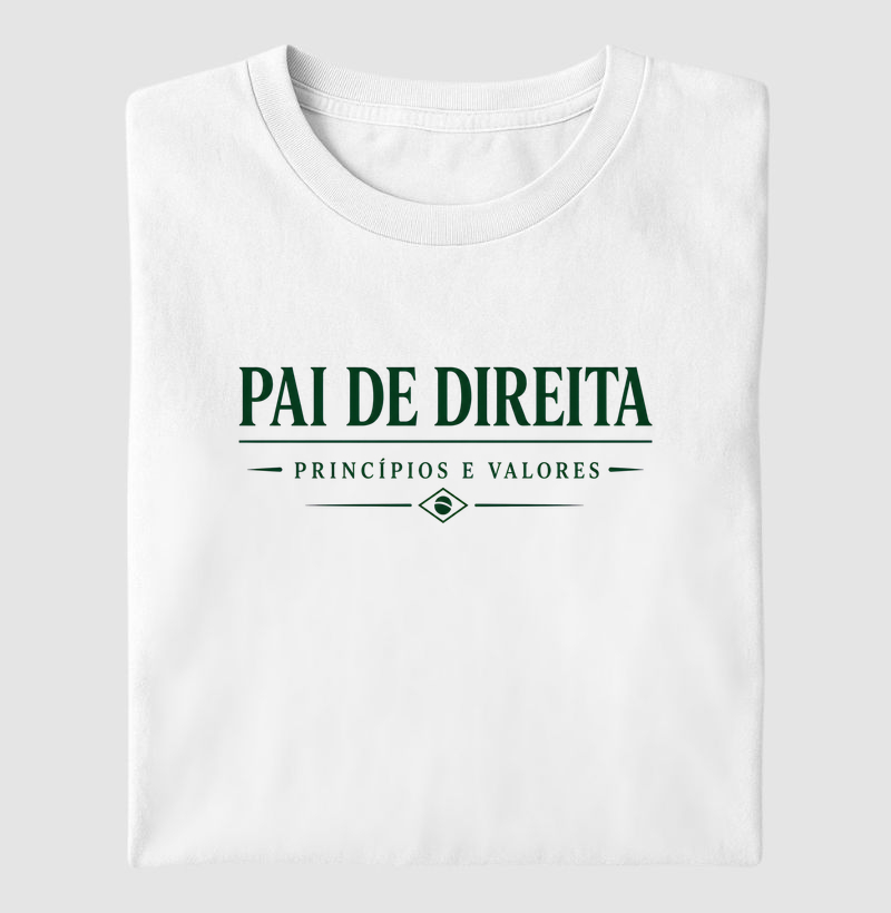 Pai de direita princípios valores liberdade