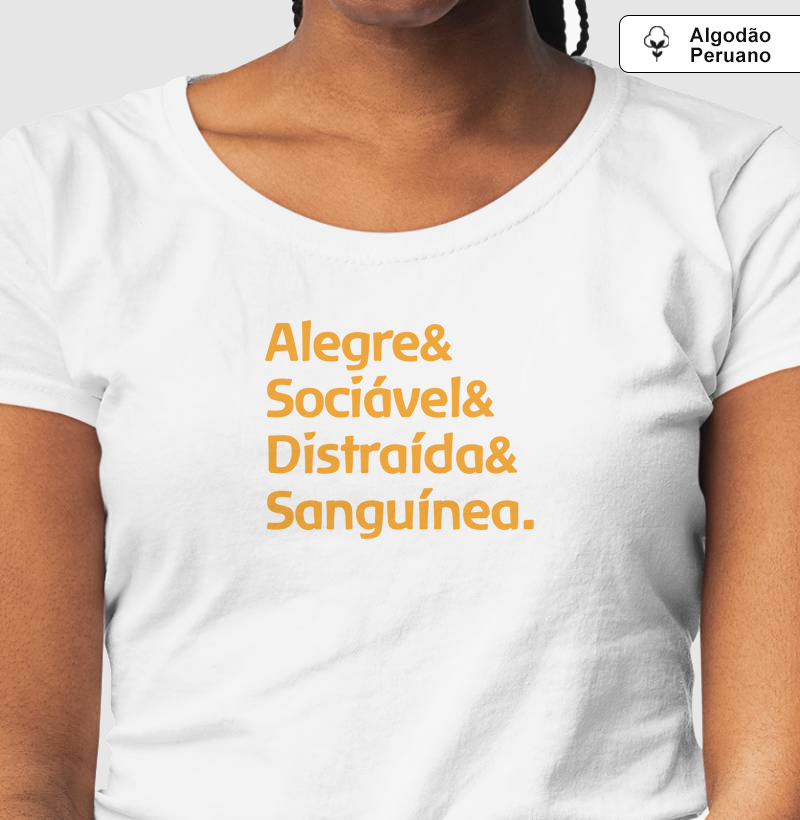 Alegre, sociável, distraído e sanguíneo