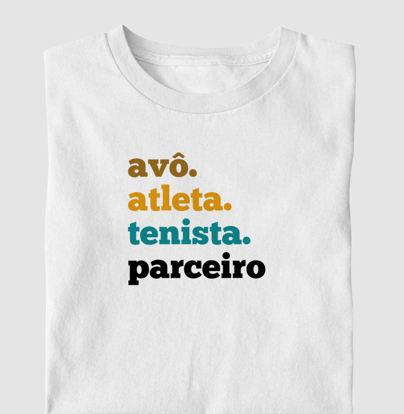 Avô, Atleta, Tenista, Parceiro