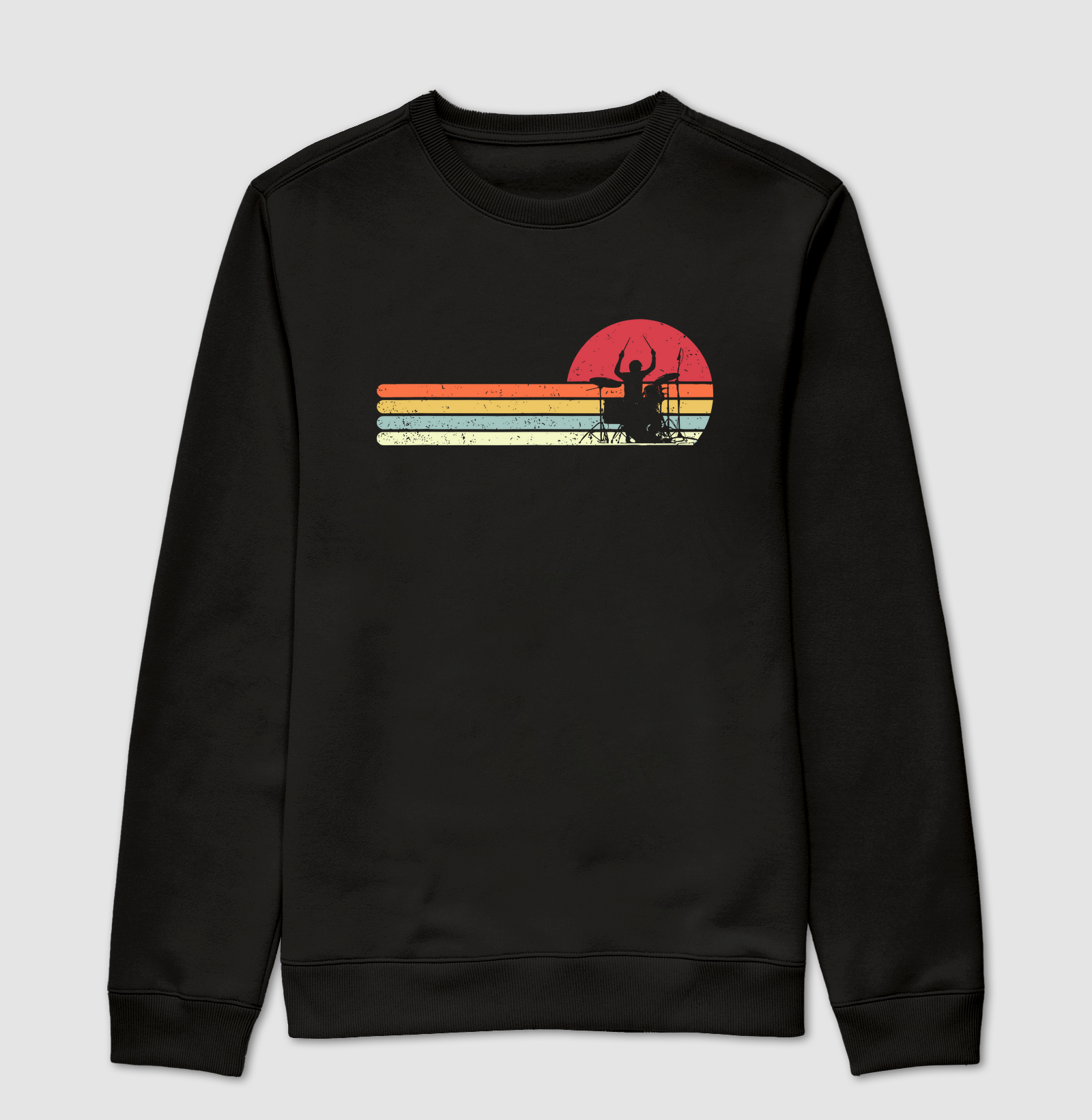 Retro Vintage Drummer