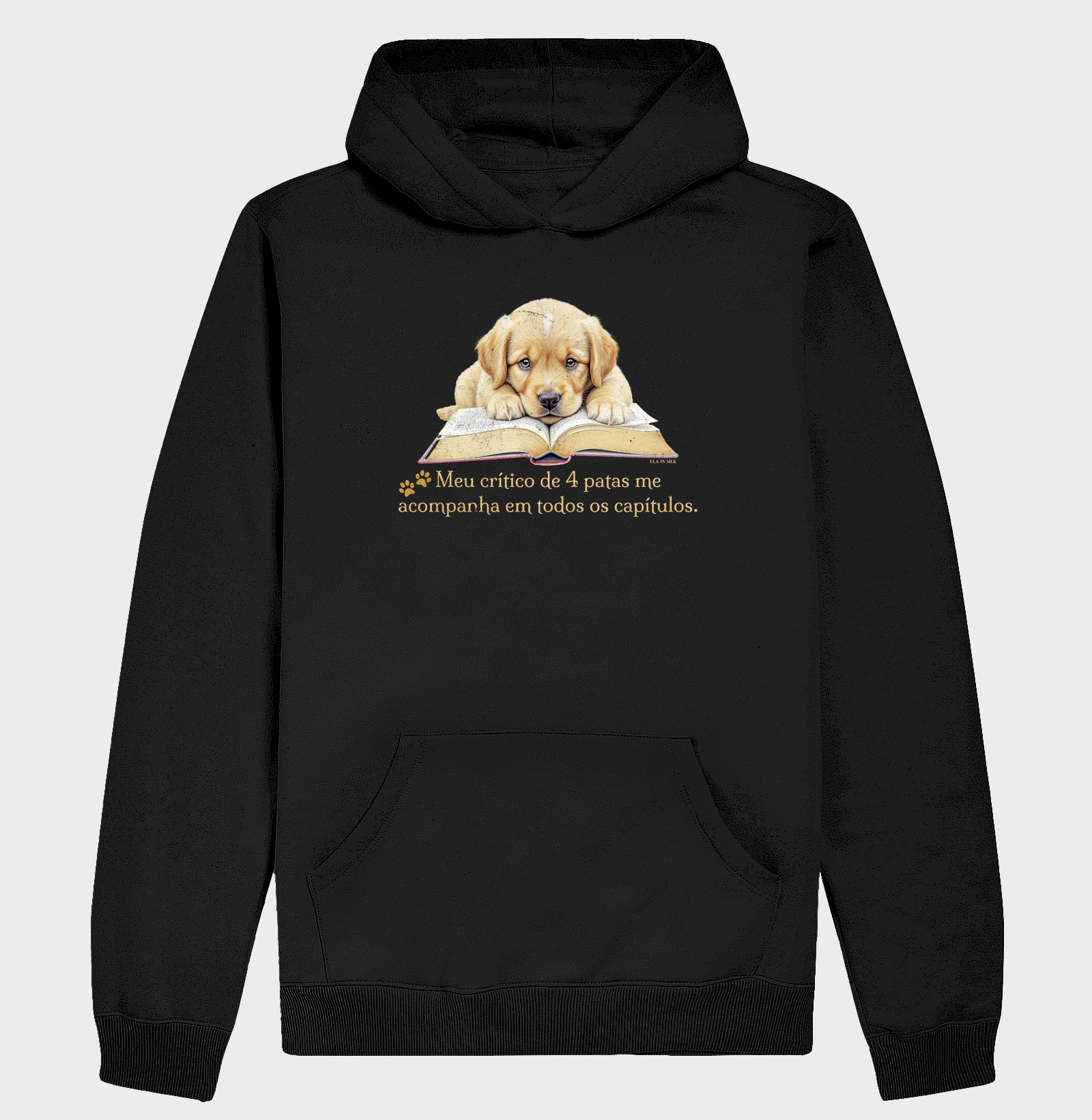 Meu crítico de 4 patas me acompanha em todos os capítulos