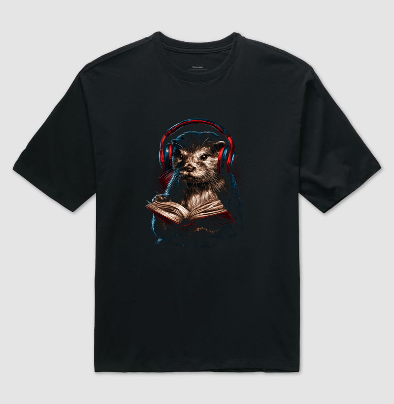 Camiseta Lontra Leitora