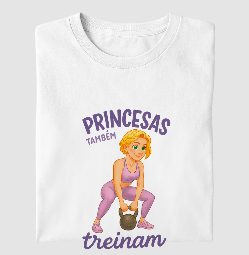 Princesas também treinam - Disney