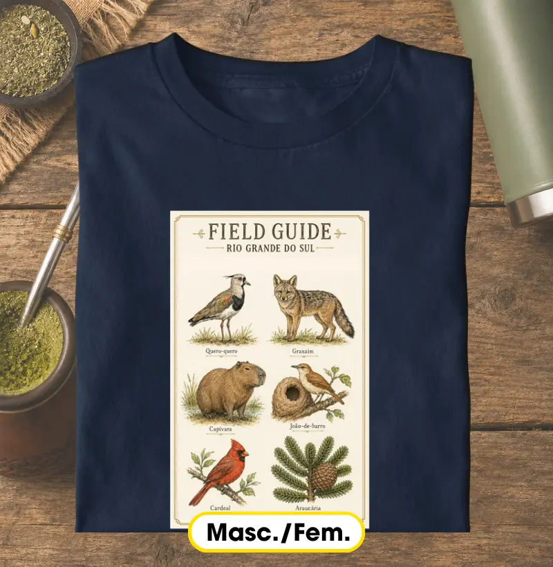 Fauna Gaúcha - Camiseta