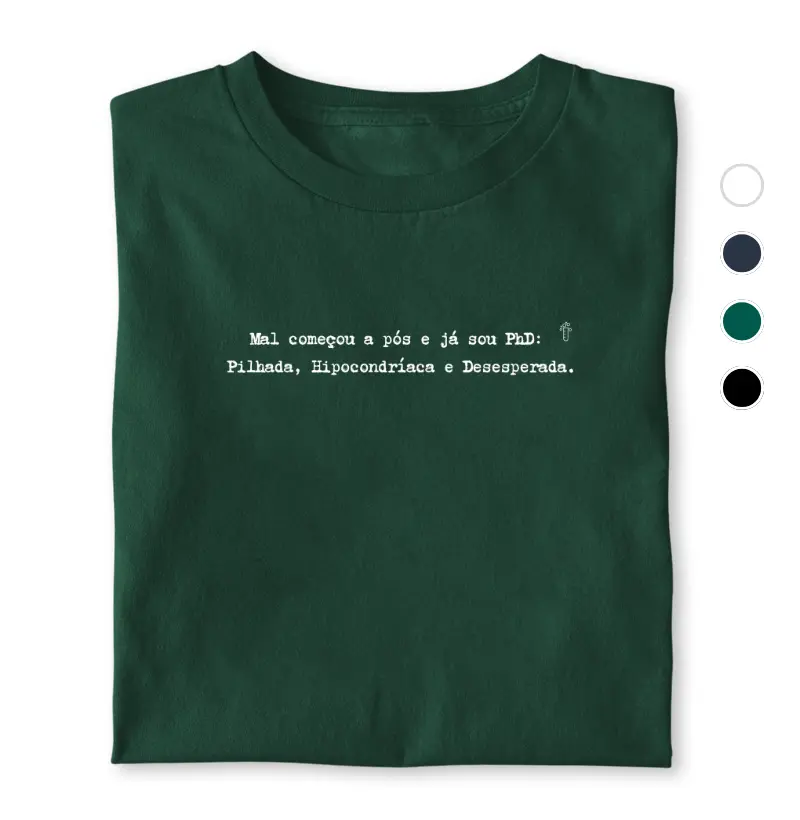 Já sou PhD - Pilhada, Hipocondríaca e Desesperada