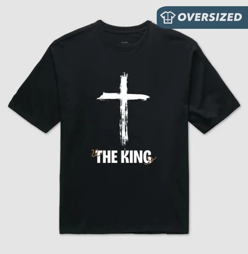 CRUZ THE KING - Estampa Branca