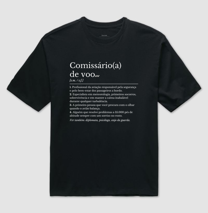 Dicionário: Comissário(a) de Voo