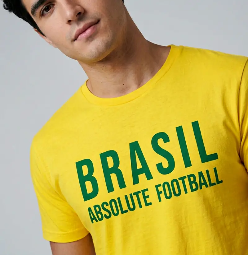 Camiseta Brasil Absolute Football - Copa do Mundo 2026