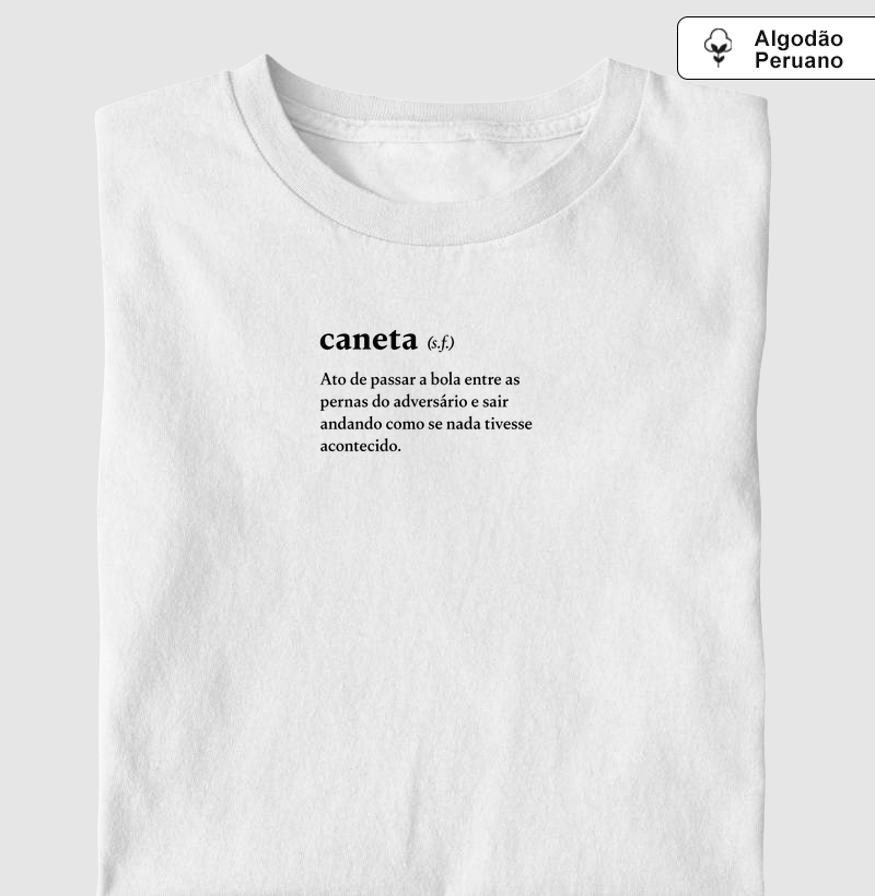 RIP - Dicionário Caneta - Camiseta Algodão Peruano