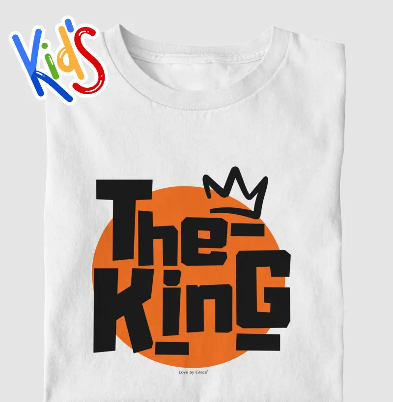 Camiseta Kids The King Crown