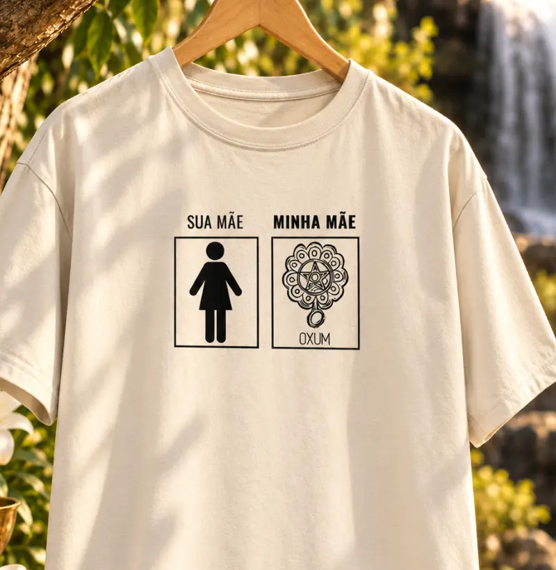MINHA MÃE OXUM - Camiseta Oversized